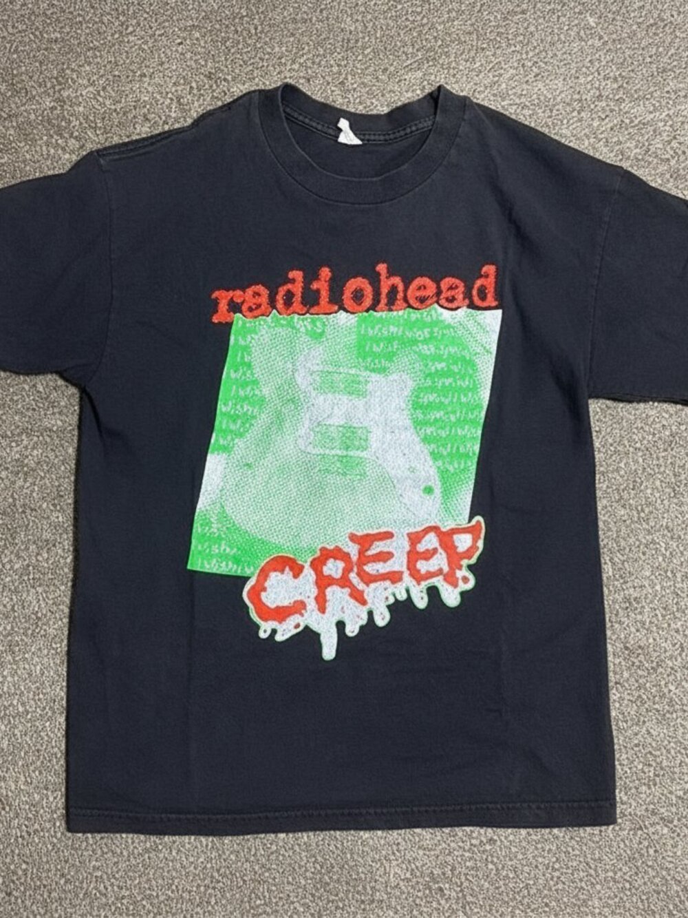 Vintage Radiohead Creep T-Shirt | Alternative Rock Graphic Tee | Retro 90s Band